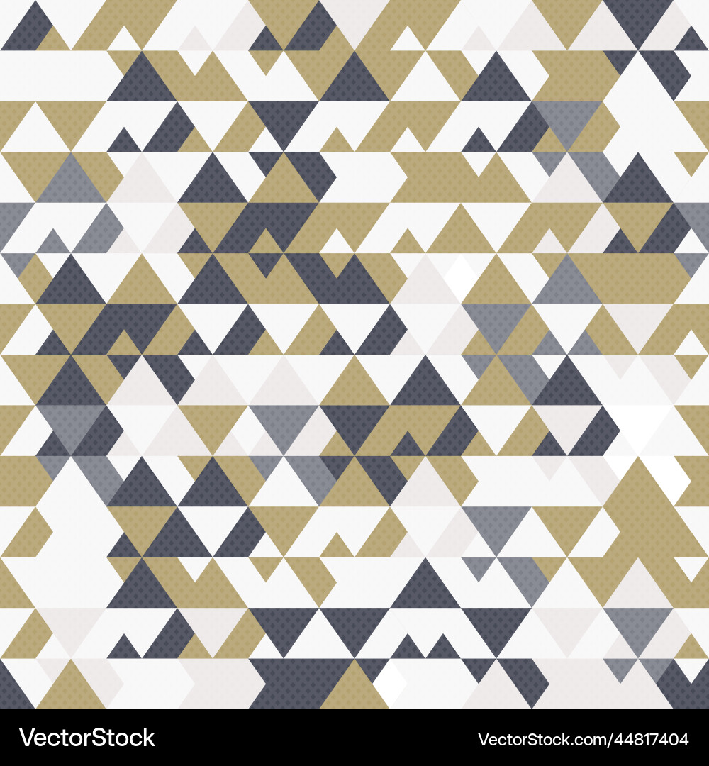 Geometric Triangle Pattern Vector Image