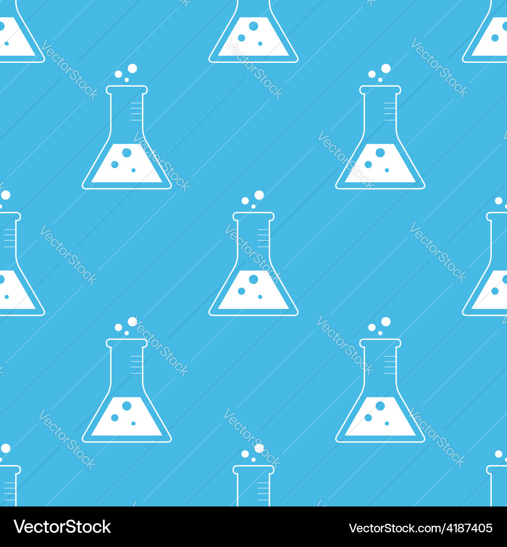 Experiment seamless pattern vector image