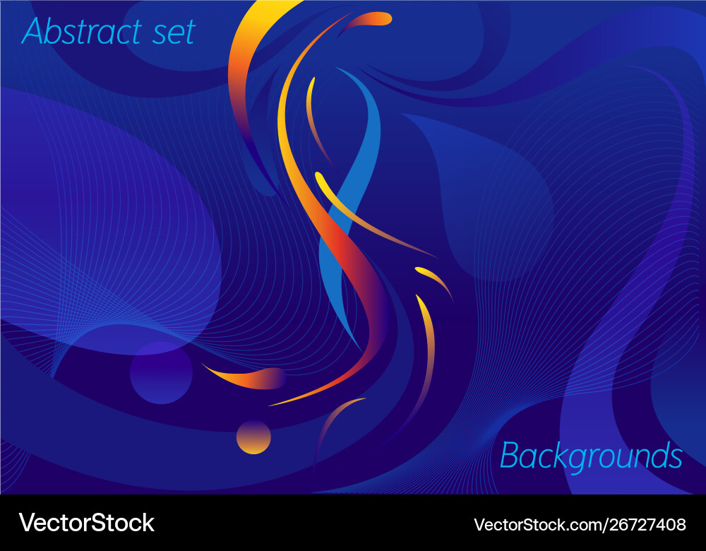 Concept line and wave background Concept line and wave background vector image