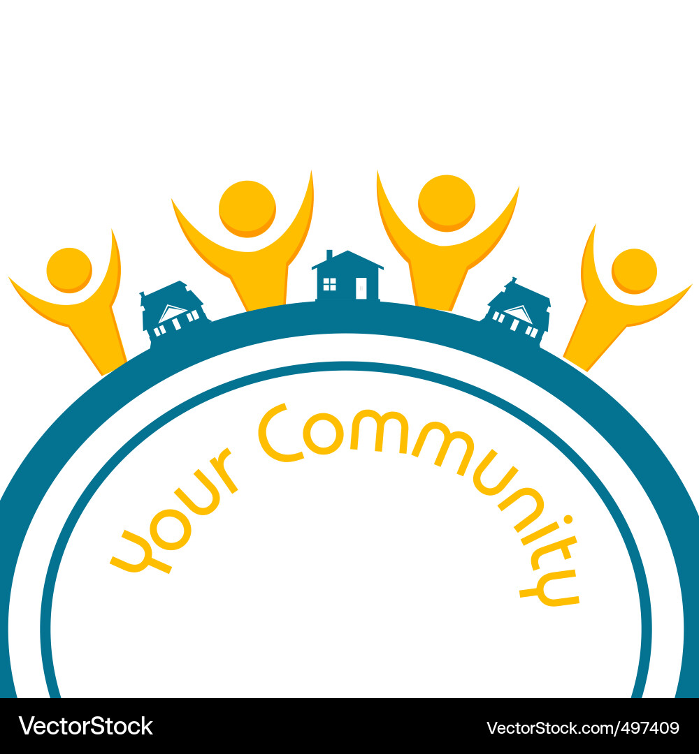 Community Connection Vector Image