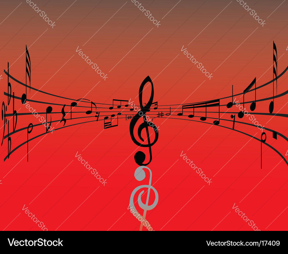 Notes lines vector image