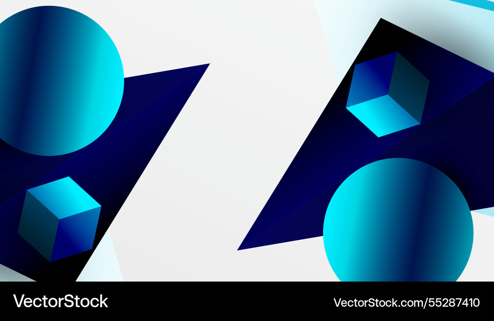 Abstract design showcasing isometric cubes Abstract design showcasing isometric cubes Vector Image