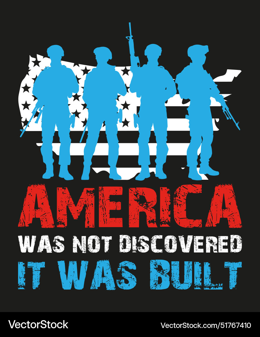 Amerika wurde nicht entdeckt t Hemd Design Amerika wurde nicht entdeckt t Hemd Design vektorbild