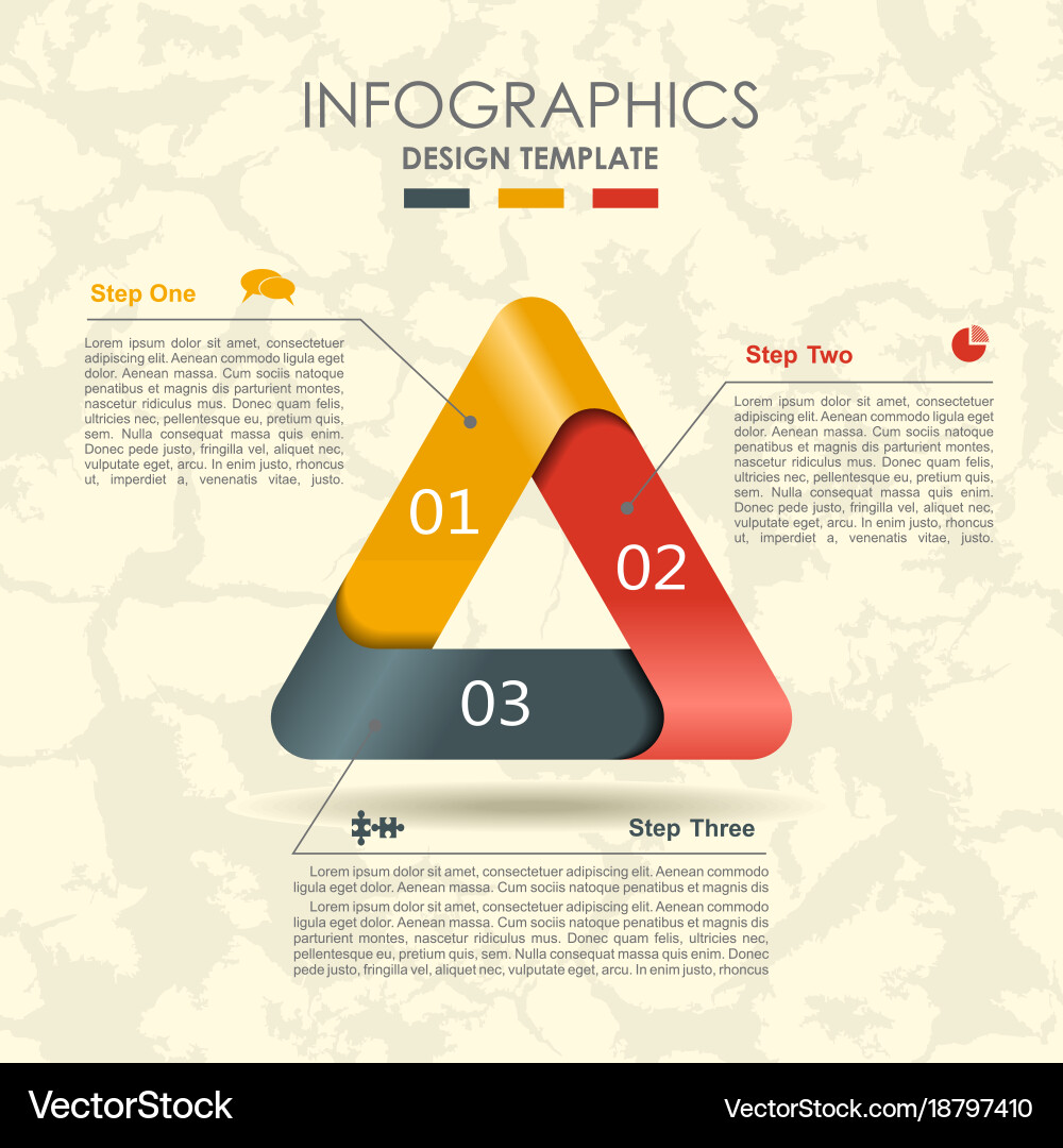 Workflow Diagram Template Vector Image