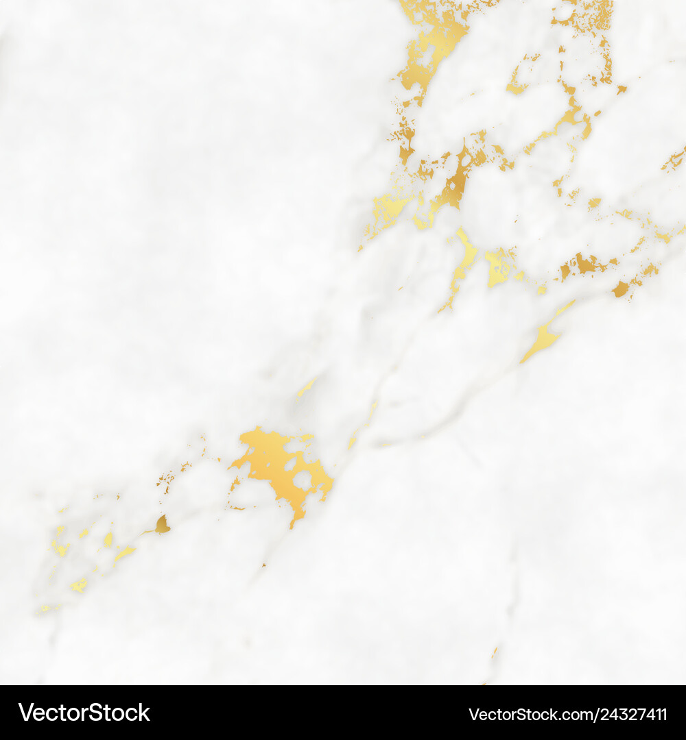 Marmor Textur mit Gold Akzenten Vektorbild