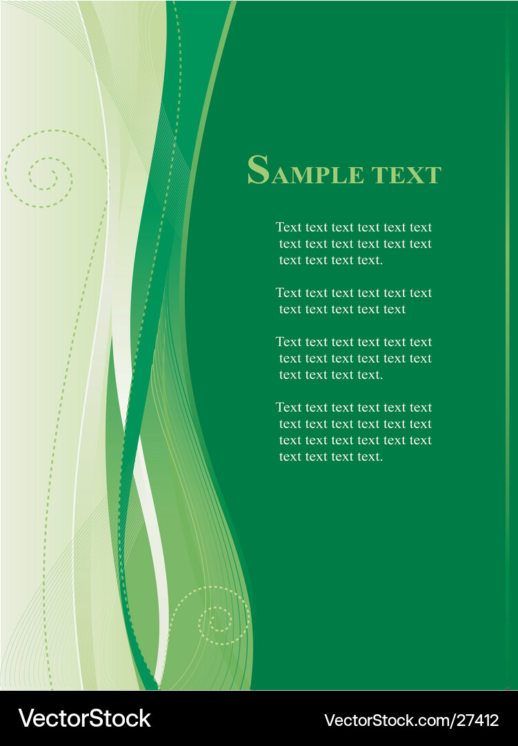 Modern Business Web Template Vector Image