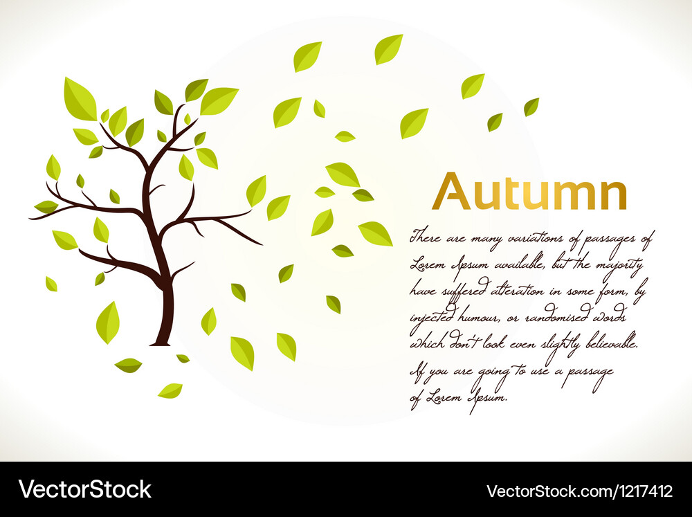 Trees background Vector Image