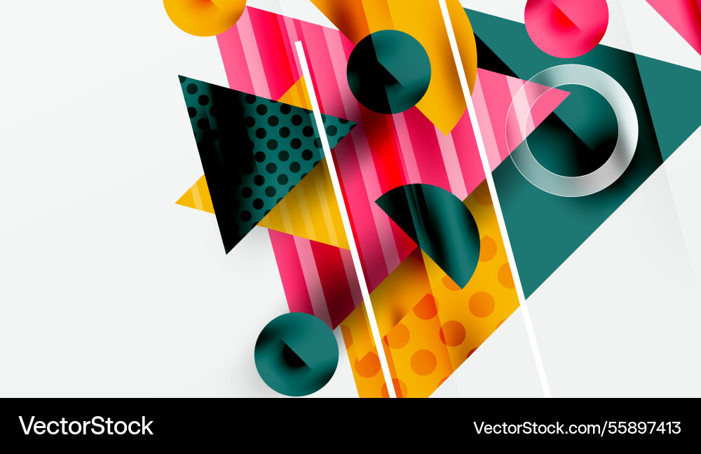 Sleek abstract background - layered triangles Sleek abstract background - layered triangles vector image