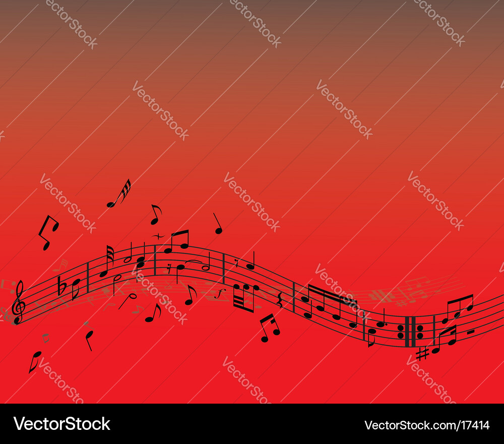 Notes lines vector image