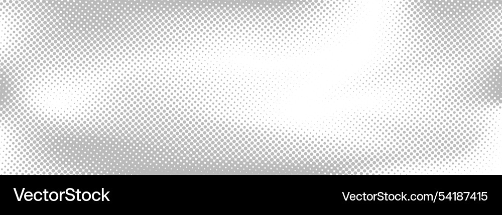 Retro halftone background in grey dots noise grit Retro halftone background in grey dots noise grit vector image