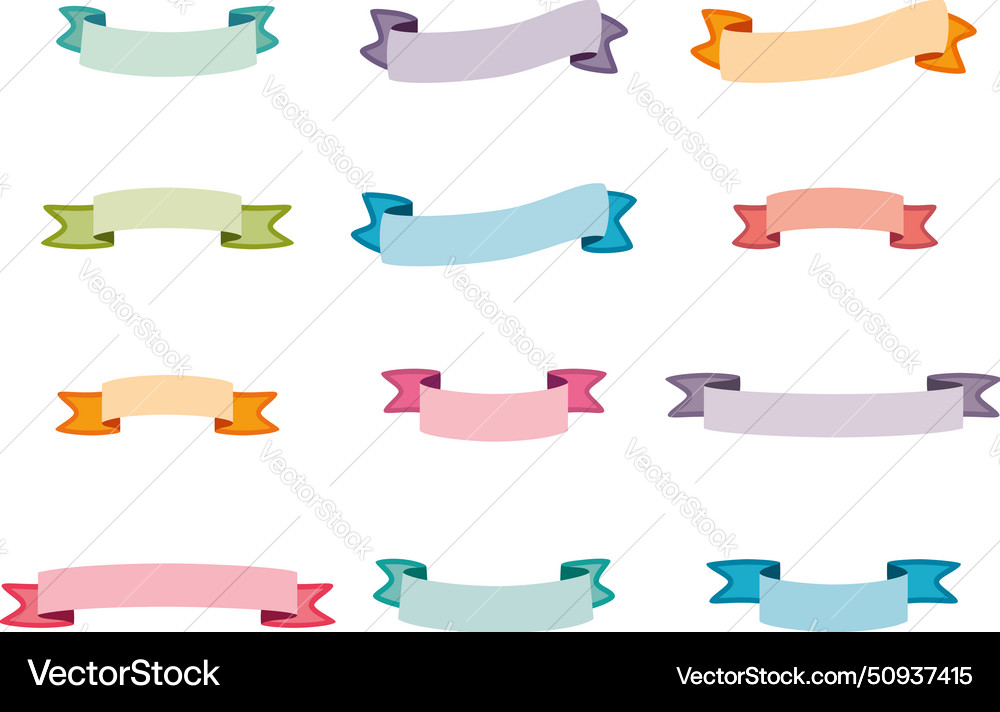 Variety of labels Royalty Free Vector Image - VectorStock