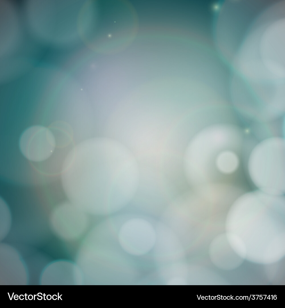 Blurry background with bokeh effect abstract Vector Image