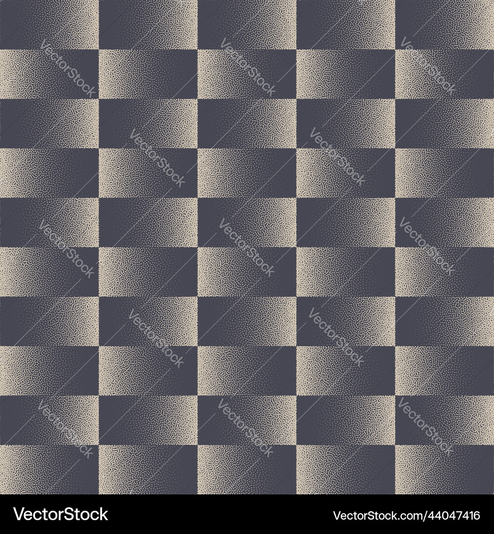 Checkered tile structure seamless pattern Checkered tile structure seamless pattern vector image