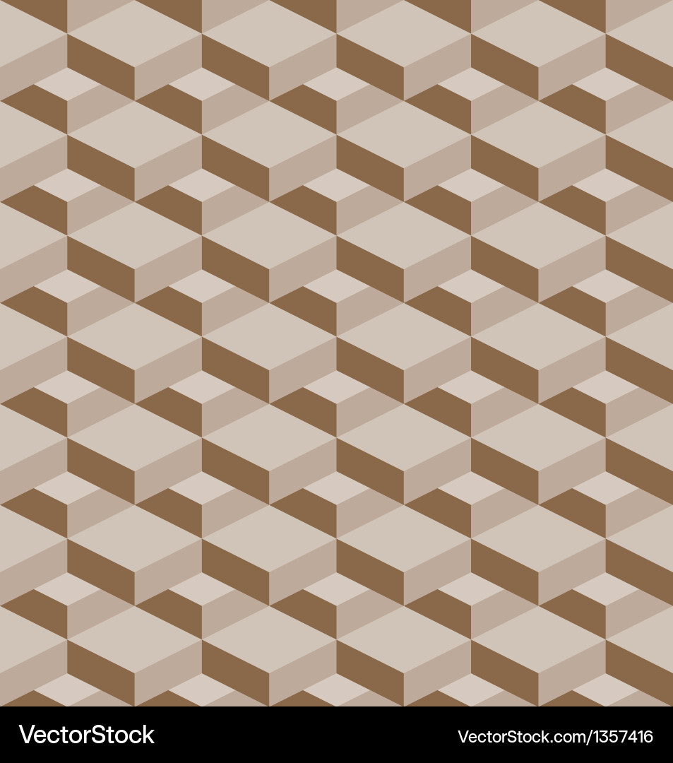 Retro Mosaic Tile Pattern vector image