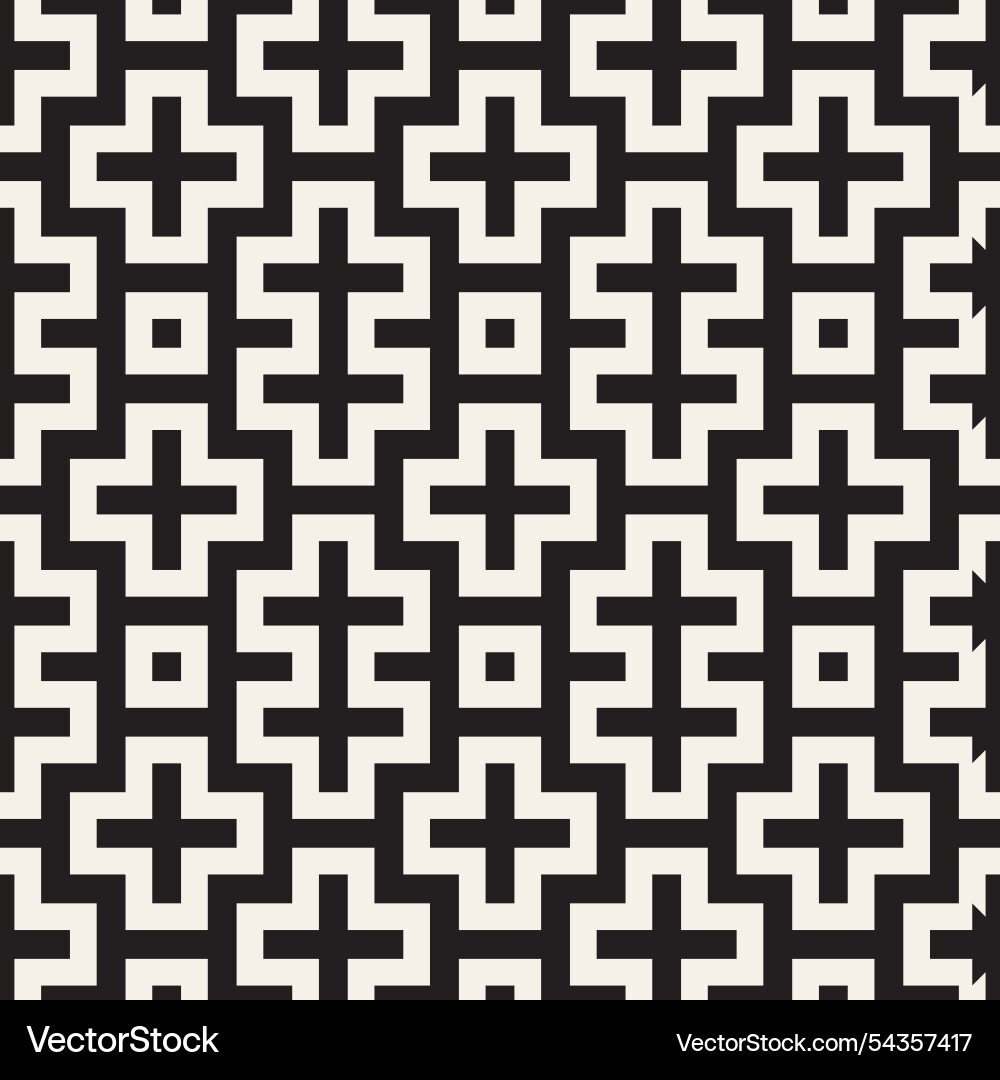 Seamless pattern repeating geometric elements Seamless pattern repeating geometric elements vector image