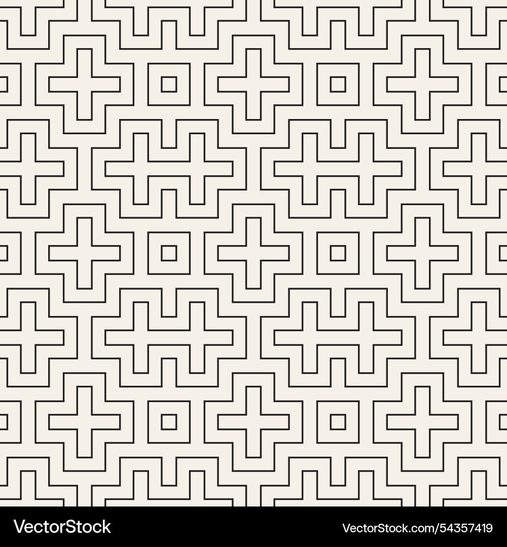 Seamless pattern repeating geometric elements Seamless pattern repeating geometric elements vector image