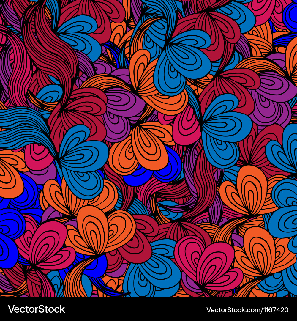 Bright abstract pattern Vector Image