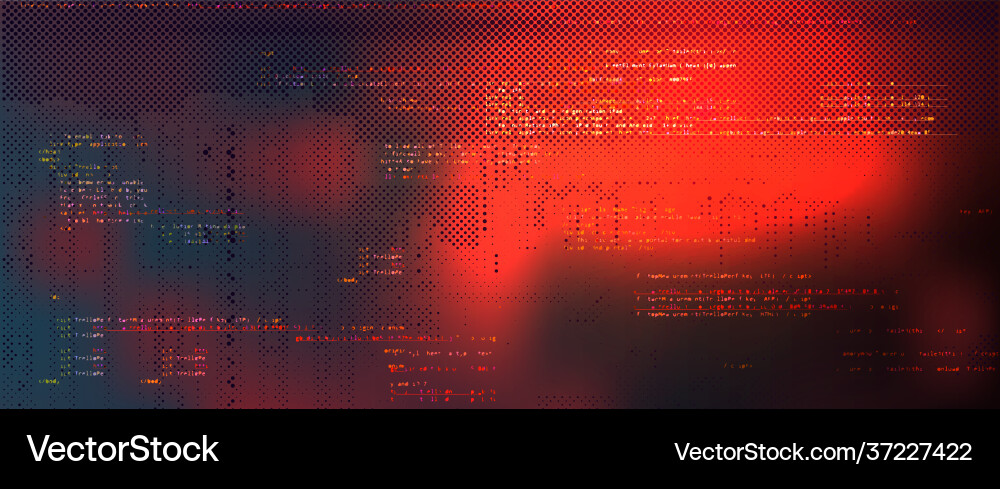 Abstract technology binary code dark red Abstract technology binary code dark red vector image