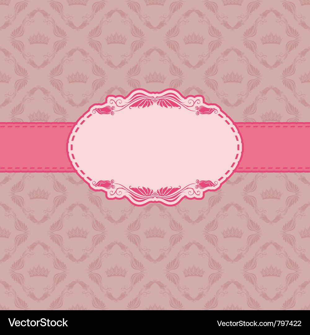 Template frame design Vector Image