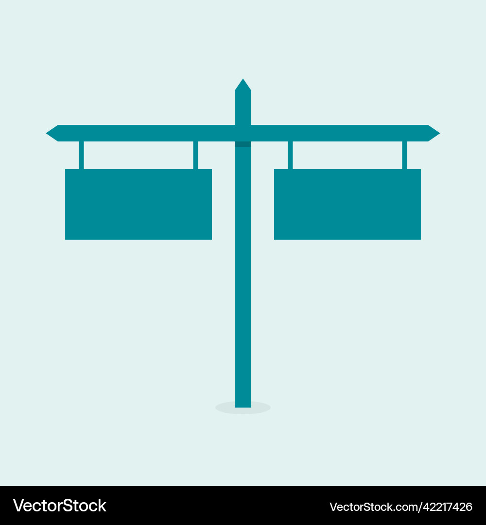 Background with signpost arrows Background with signpost arrows vector image