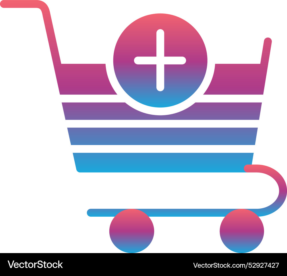 Add to cart icon design Vector Image