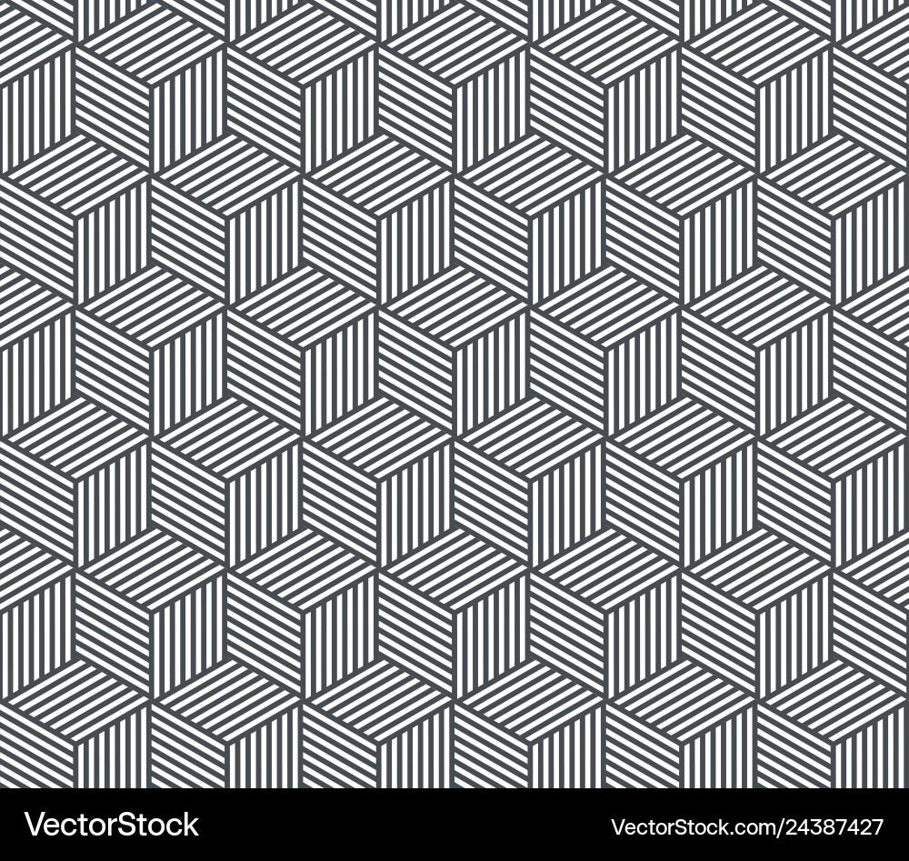 Modern Geometric Seamless Pattern vector image