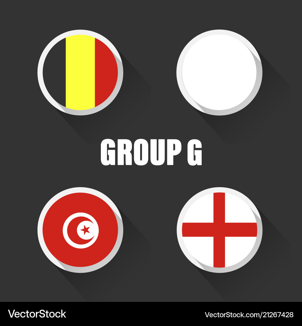Groups football world championship in russia Groups football world championship in russia vector image