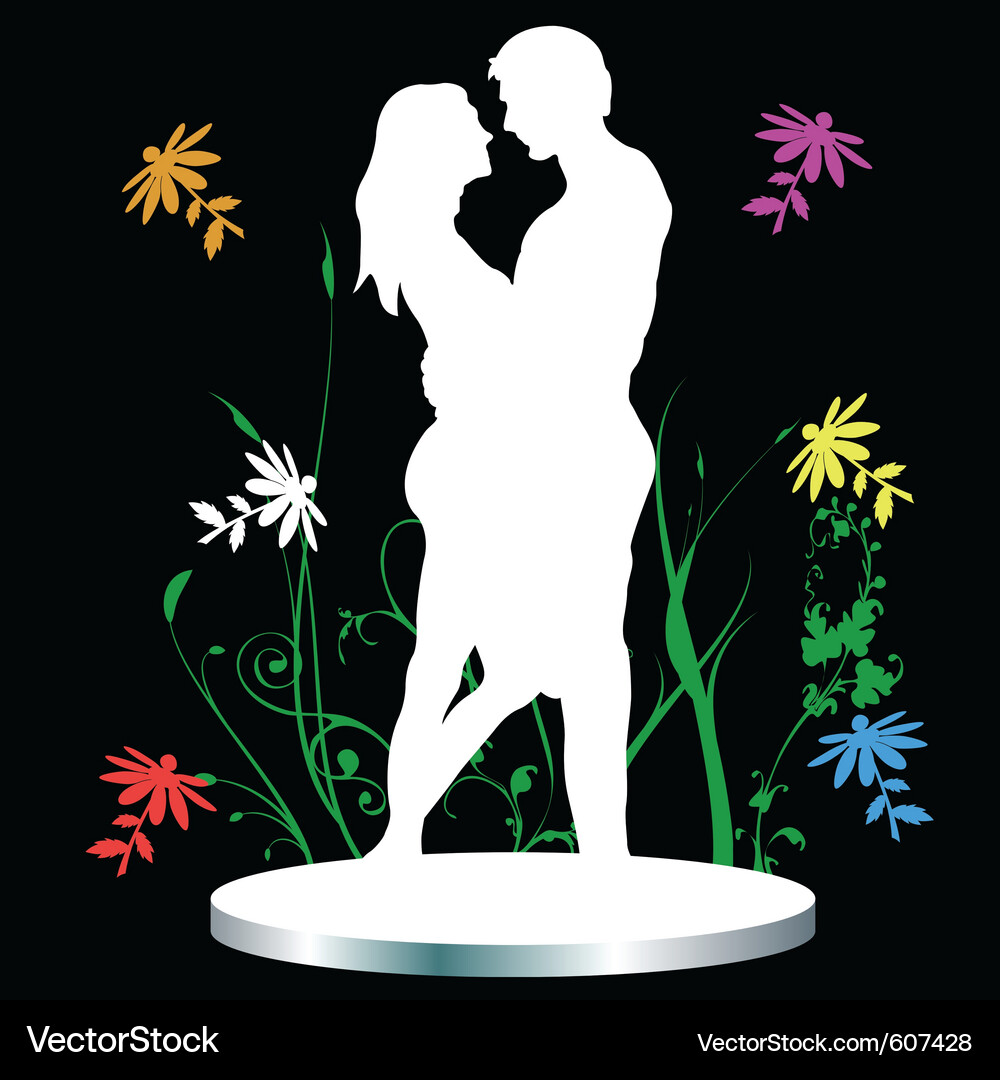 Man and womanc Vector Image