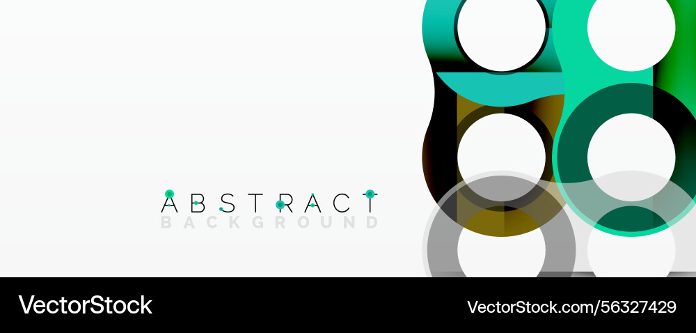 Abstract geometric design features overlapping Abstract geometric design features overlapping Vector Image