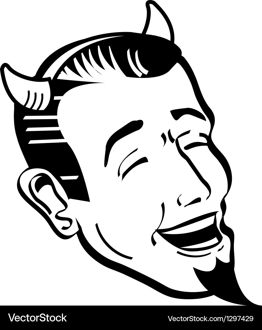 Evil Dad Halloween Vector Image