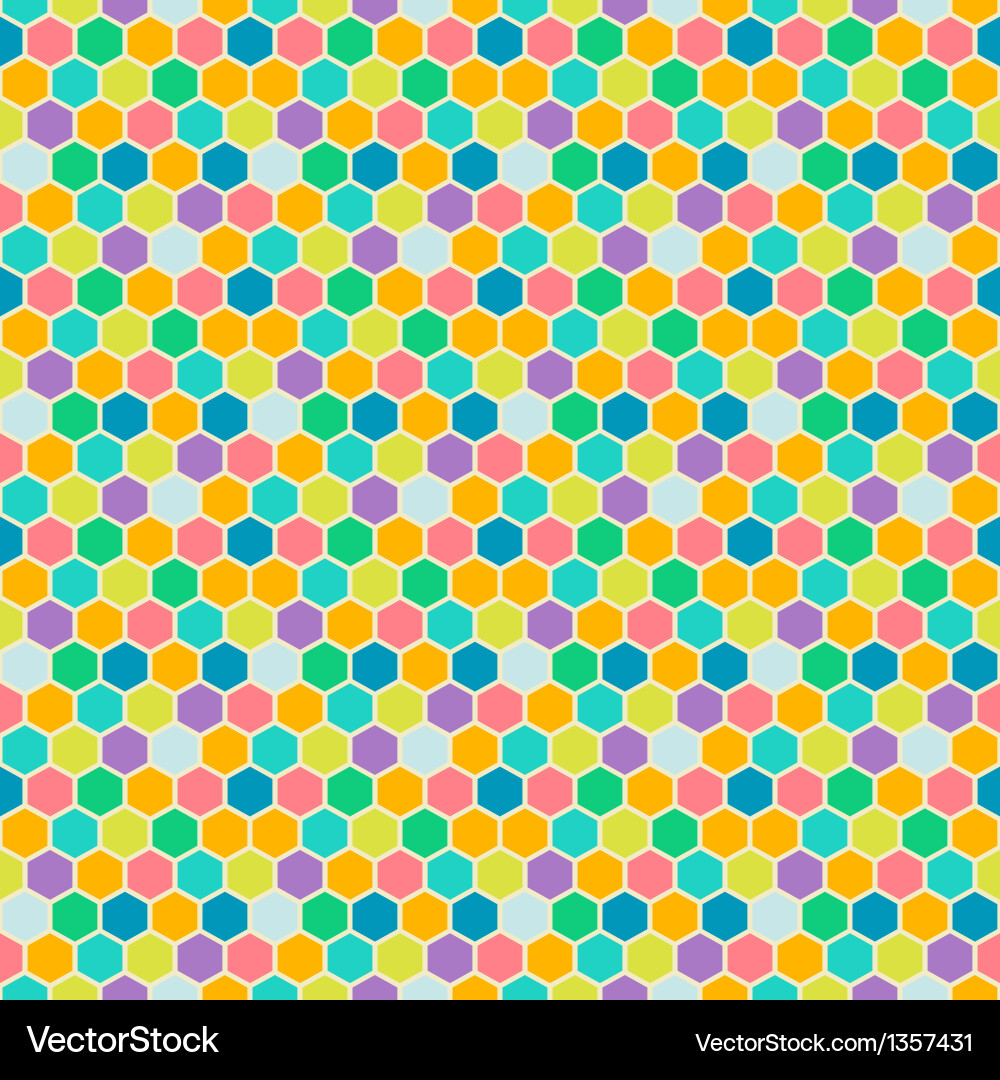 Retro Mosaic Pattern vector image