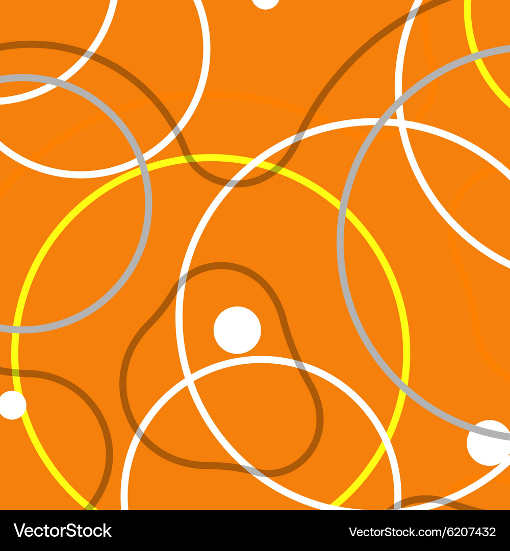 Background with abstract circles Vector Image