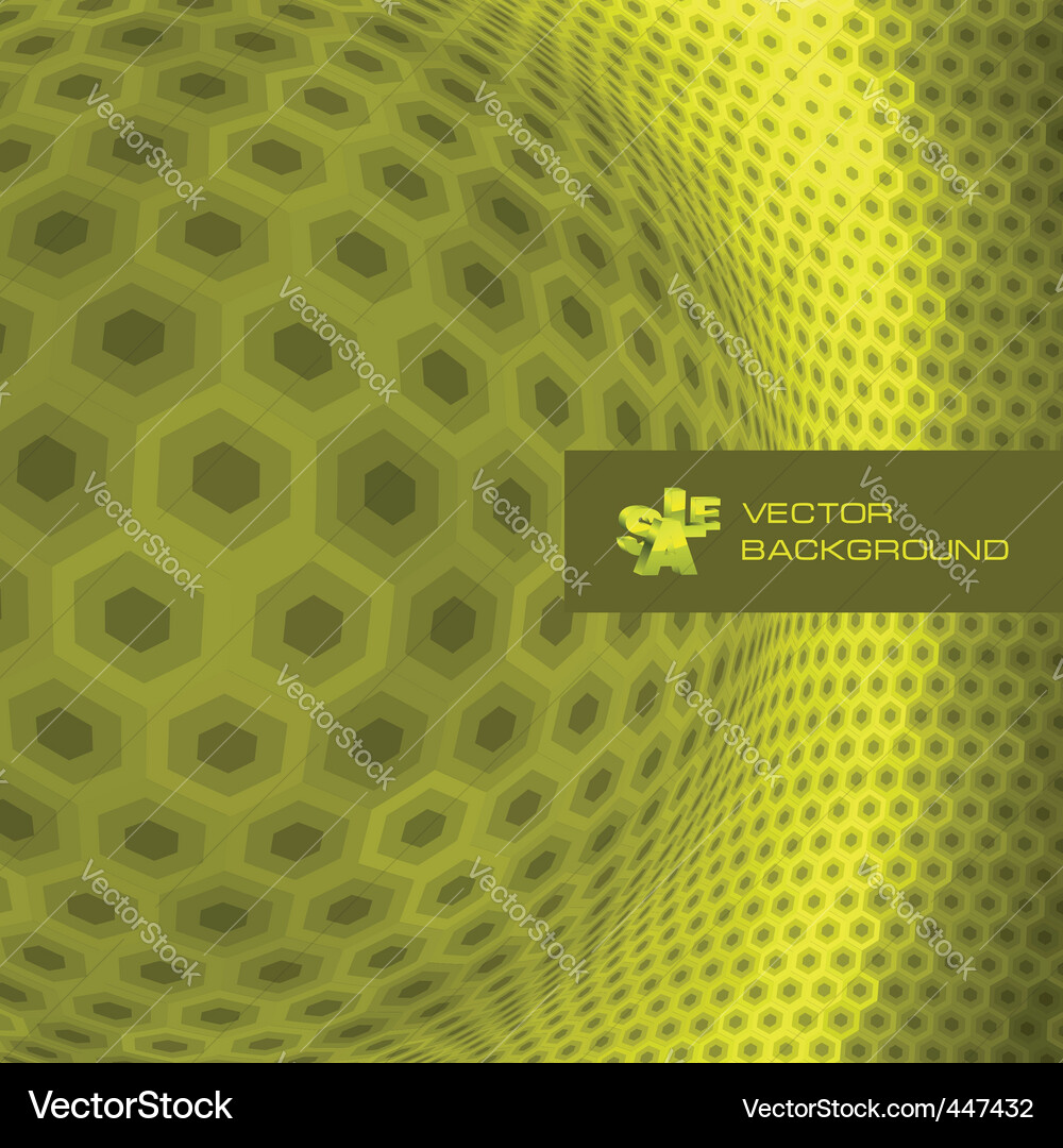 Hexagon Mosaik Hintergrund Vektorbild