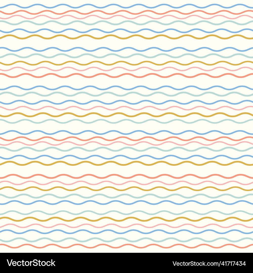 Abstract wavy stripe pattern seamless Abstract wavy stripe pattern seamless vector image