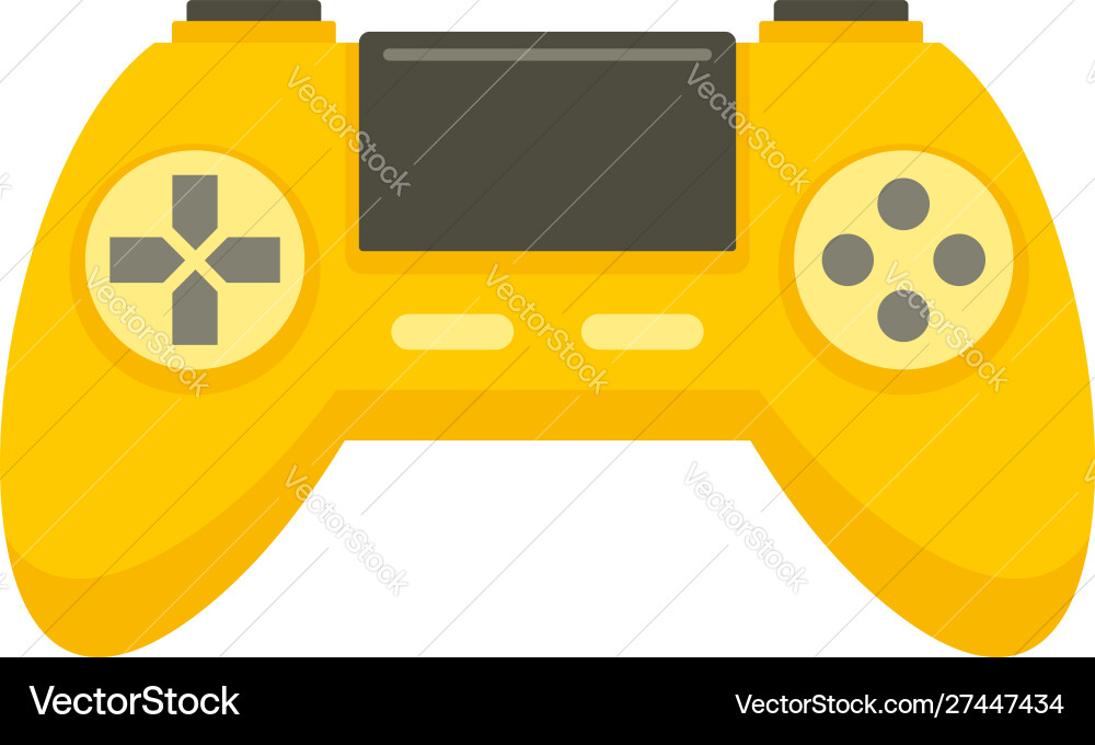 Flat Game Controller Icon Vector Image