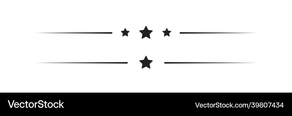 Frame simple line element set border design decor Frame simple line element set border design decor vector image