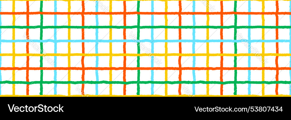Uneven Checkered Repeating Pattern vector image