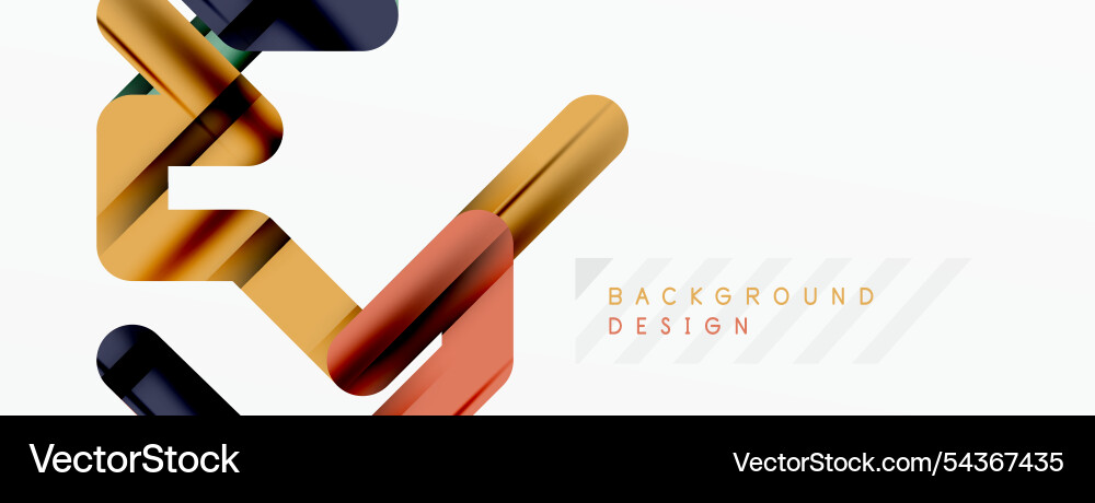Abstract background - colorful lines composition Abstract background - colorful lines composition vector image