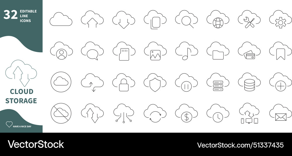 Cloud computing and storage icon Cloud computing and storage icon vector image