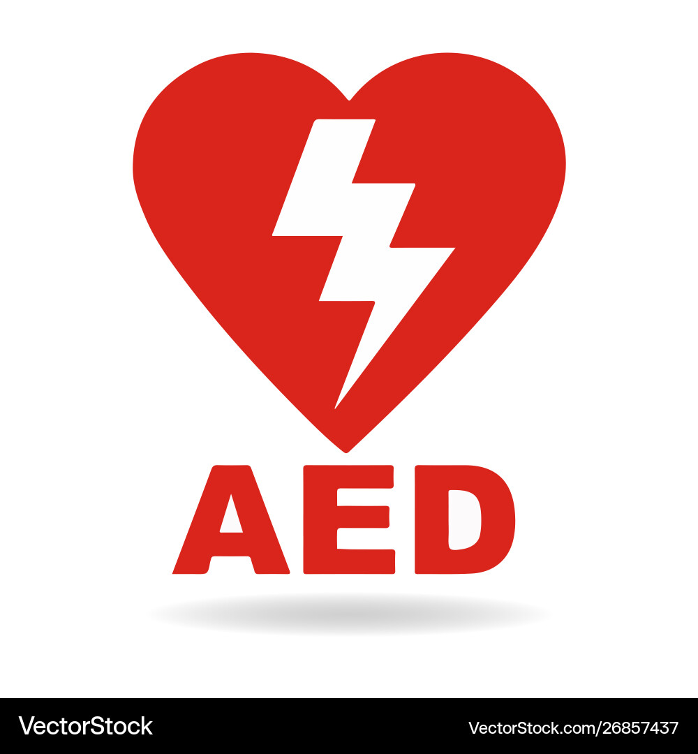 Automated External Defibrillator (AED) Icon vector image