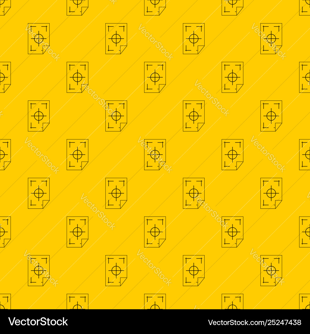 Printer marks on a paper pattern Vector Image
