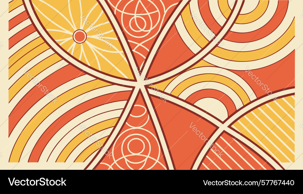 Dynamic abstract geometric shard pattern vector image
