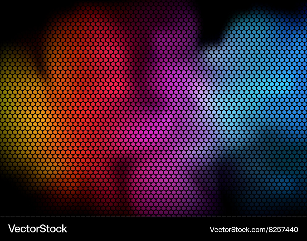 Metallic Grid Pattern vector image