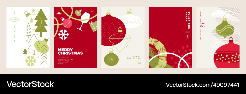 Merry christmas and happy new year Merry christmas and happy new year vector image