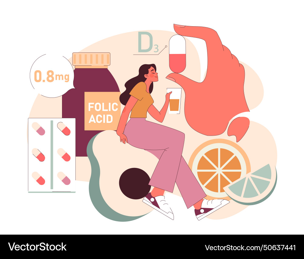prenatal-vitamins-concept-royalty-free-vector-image