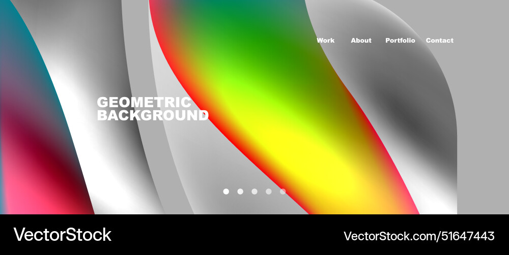Dynamic flowing shapes concept design composition Dynamic flowing shapes concept design composition Vector Image