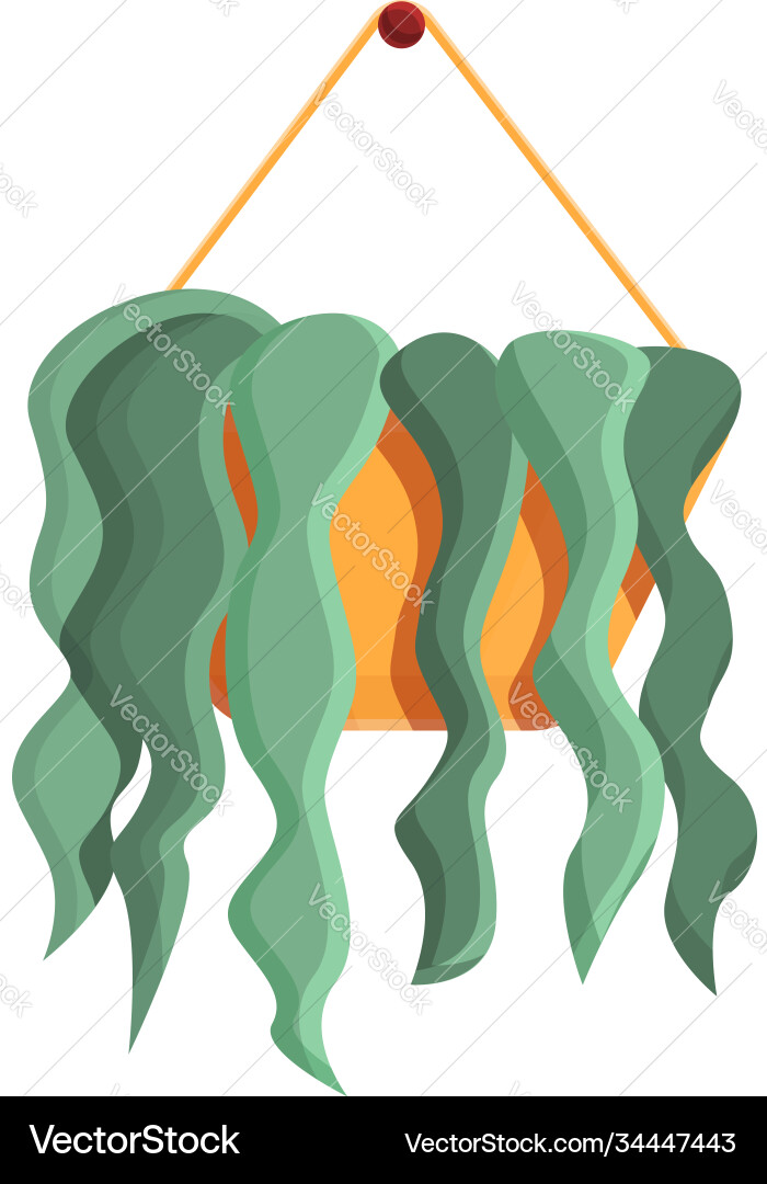Gemütliche Hauspflanze Topf Symbol Cartoon Stil Gemütliche Hauspflanze Topf Symbol Cartoon Stil vektorbild