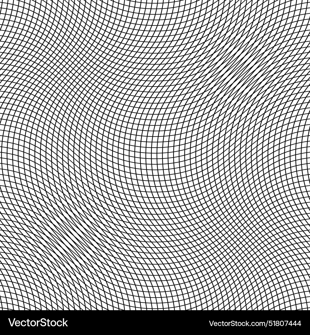 Mesh and net pattern curve line interconnected Vector Image