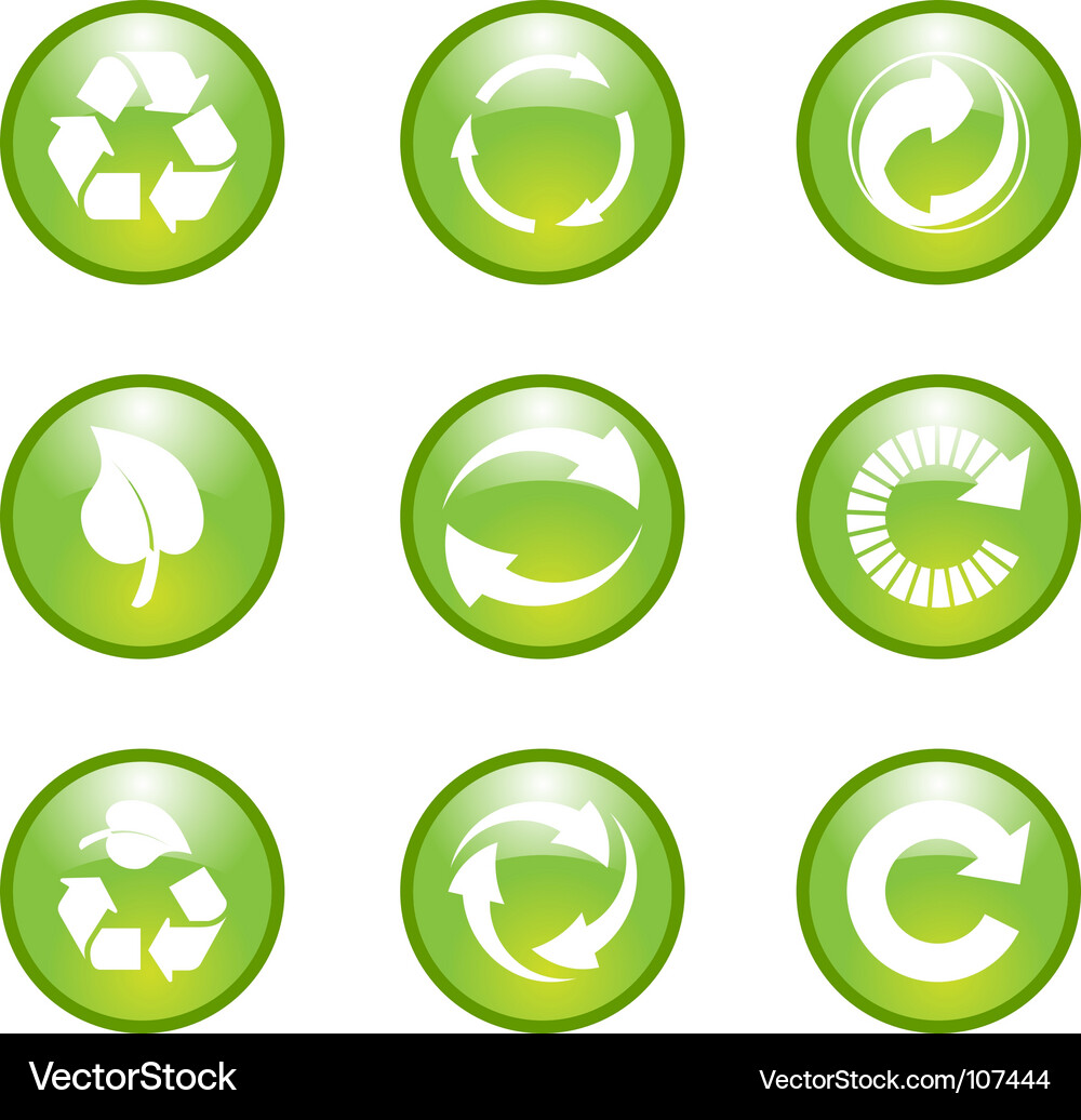 Recycling Symbol Vector Image
