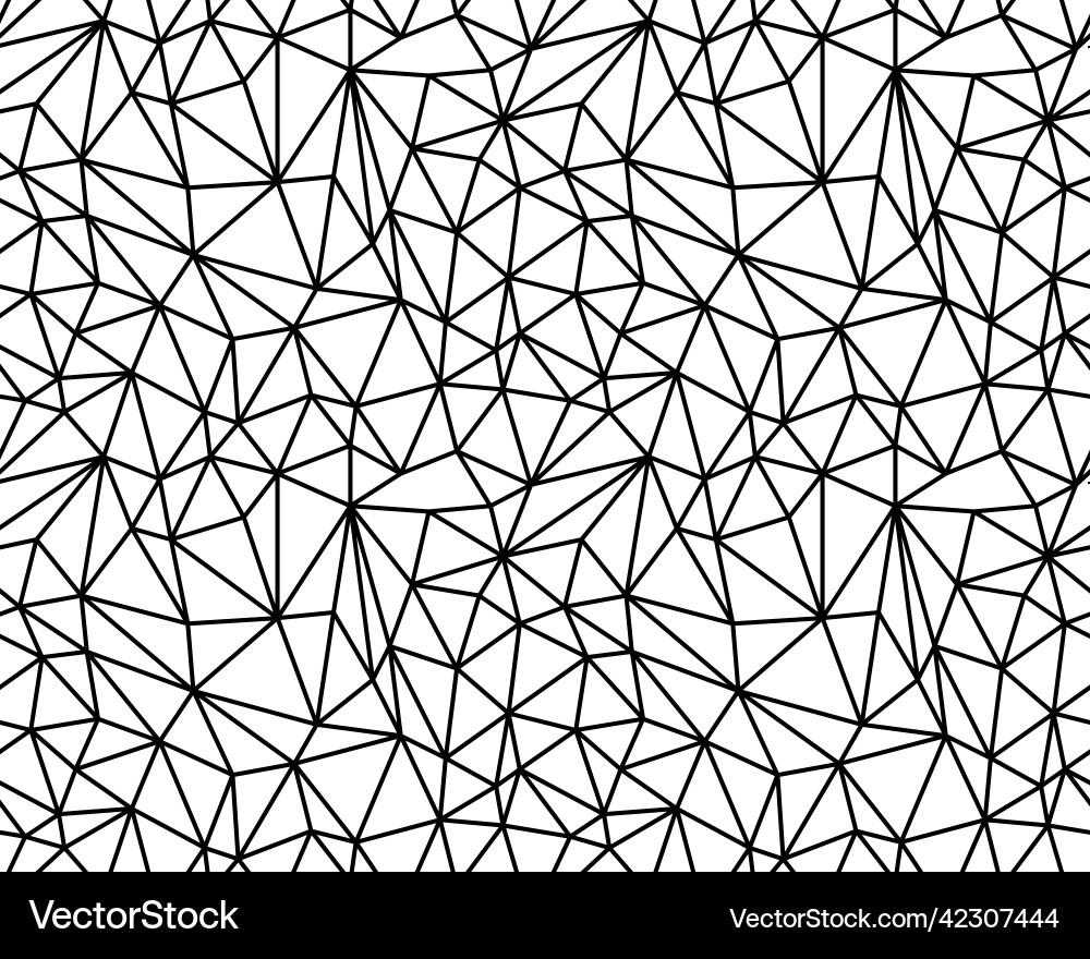 Triangular Grid Pattern vector image